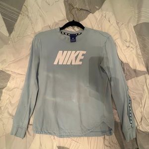 Blue Nike Long-sleeve